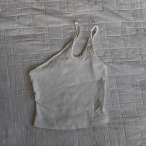 Princess Polly Ribbed One-Shoulder Tank